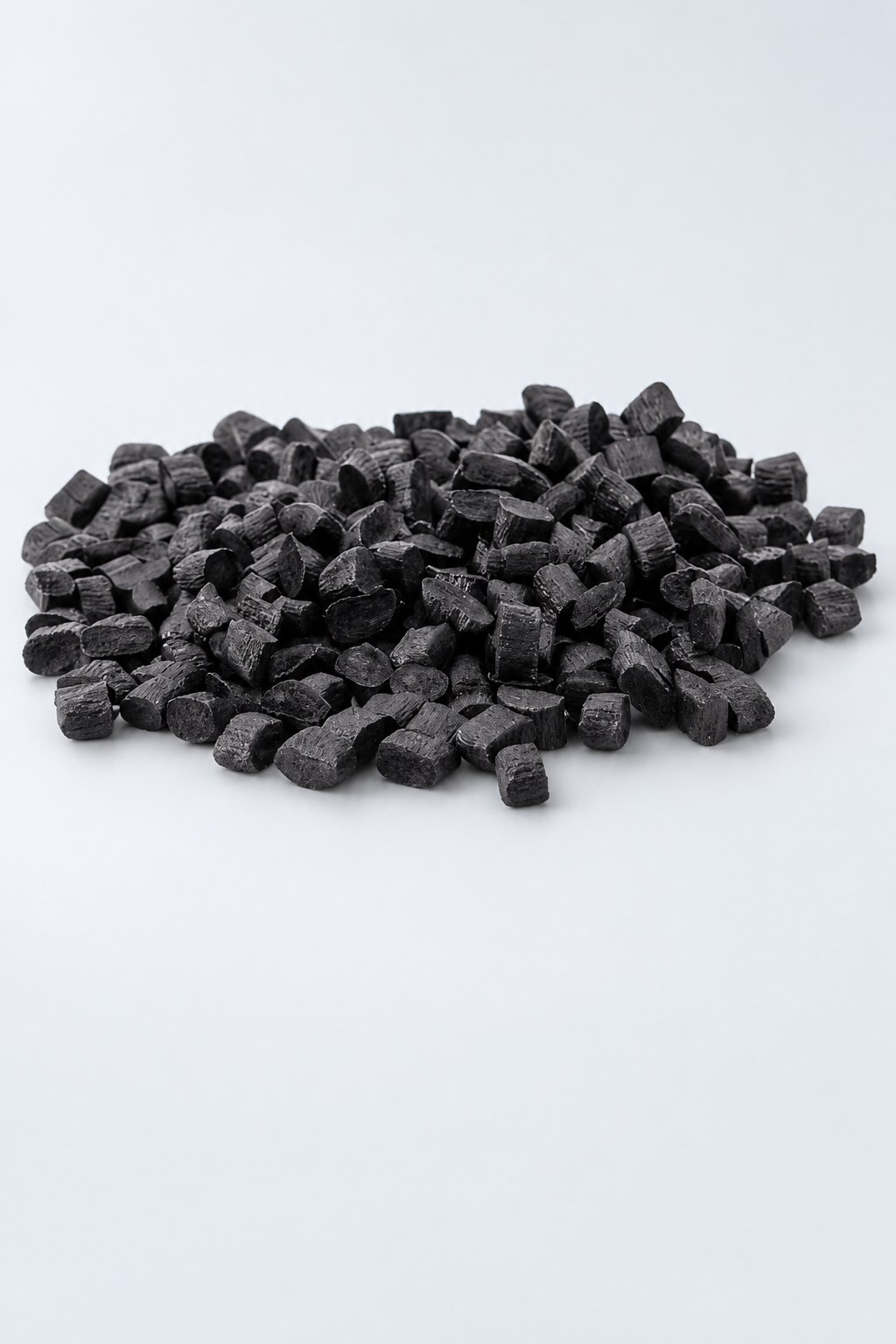 Monte de pellet preto de FR-ABS FIREWIRE da 3DXTech, retardante de chama, em estúdio