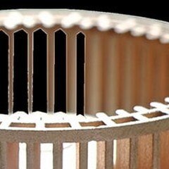 Textura da superfície de peça impressa por SLM em CuSn10, pó metálico Farsoon