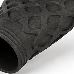 Textura da superfície de peça impressa por SLS em FS3150CF, pó plástico Farsoon