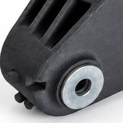 Textura da superfície de peça impressa por SLS em FS3250MF, pó plástico Farsoon