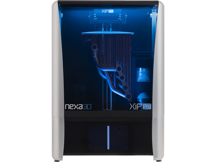 Impressora 3D de resina Nexa3D XiP Pro, fundo transparente