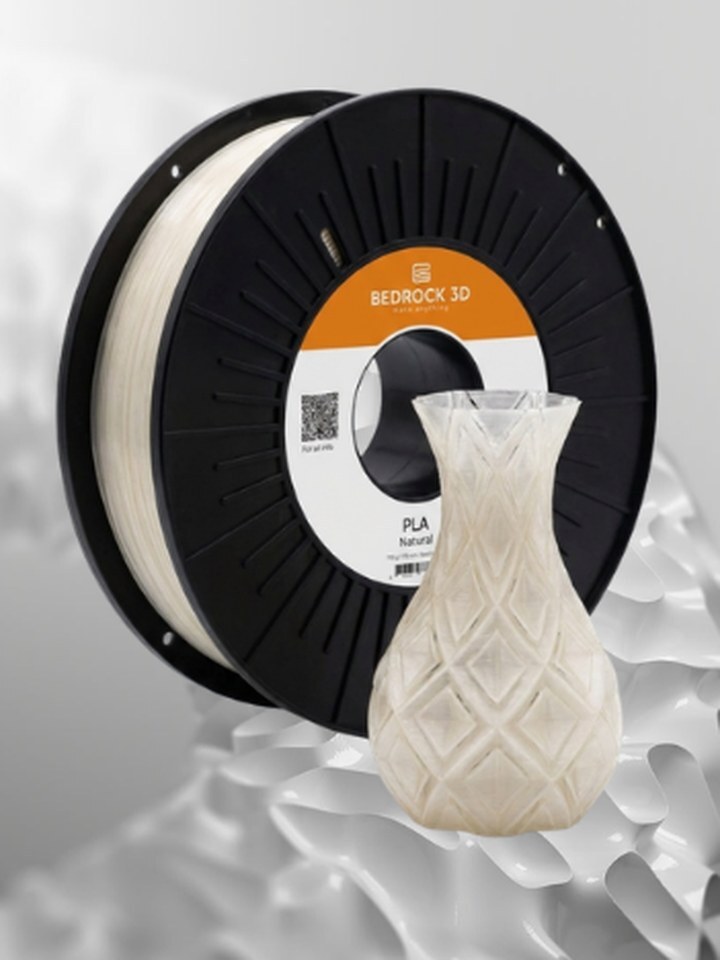 Bobina de filamento PLA, PET e PETG em 1,75 mm