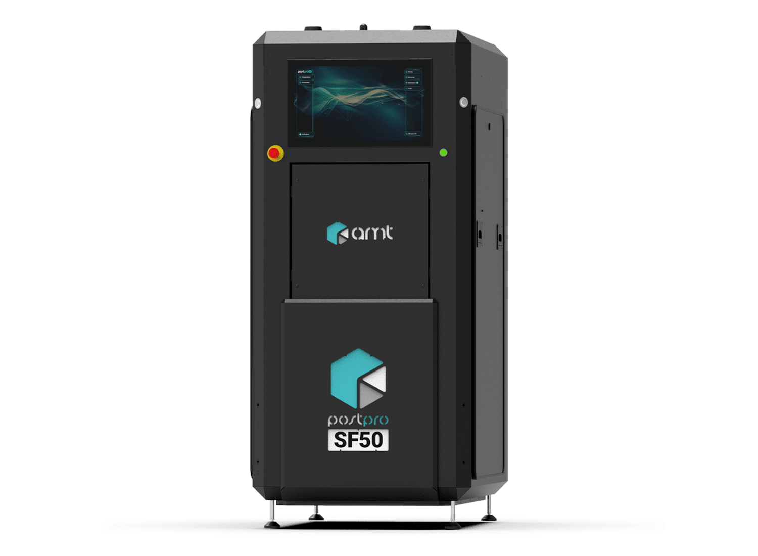 Equipamento de alisamento a vapor AMT PostPro SF50 — fundo transparente