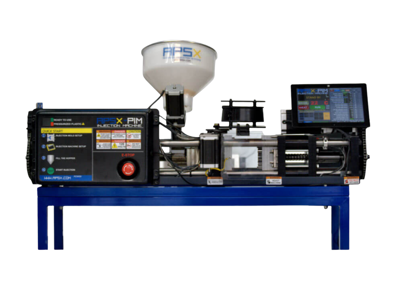 Injetora de bancada APSX PIM para Freeform Injection Molding