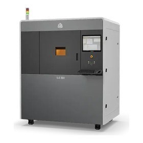 Miniatura da impressora 3D SLS 3D Systems SLS 380, de gabinete cinza, para a tabela comparativa