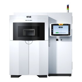 Miniatura da impressora 3D SLS EOS P3 NEXT, de gabinete branco, para a tabela comparativa
