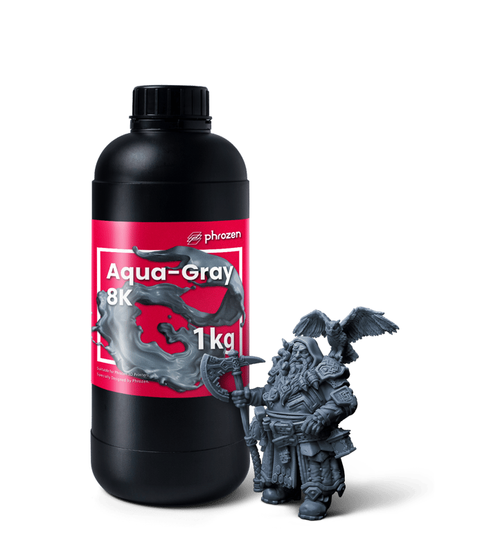 Frasco da resina Phrozen Aqua 8K, da linha de alta resolução
