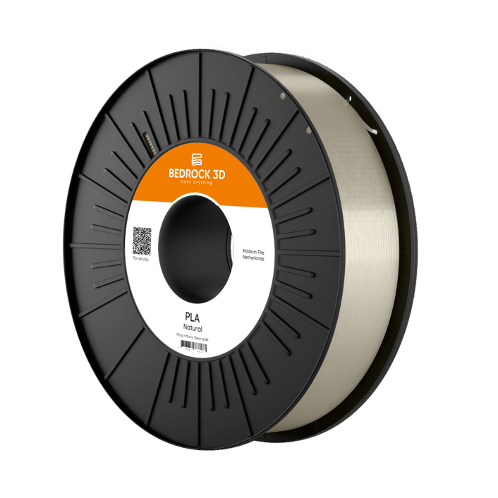 Rolo de filamento da linha padrão da BedRock 3D, PLA