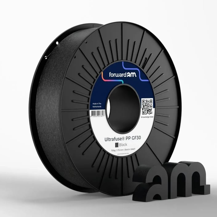 Rolo de filamento reforçado com fibra da Forward-AM, PP GF30
