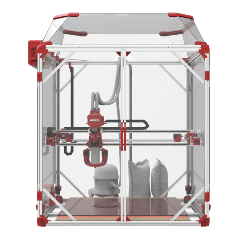 Impressora 3D de pellet Ginger Additive de grande formato