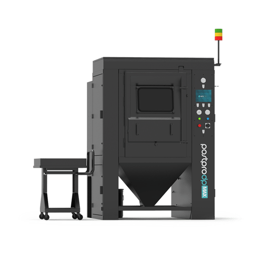 Depowdering