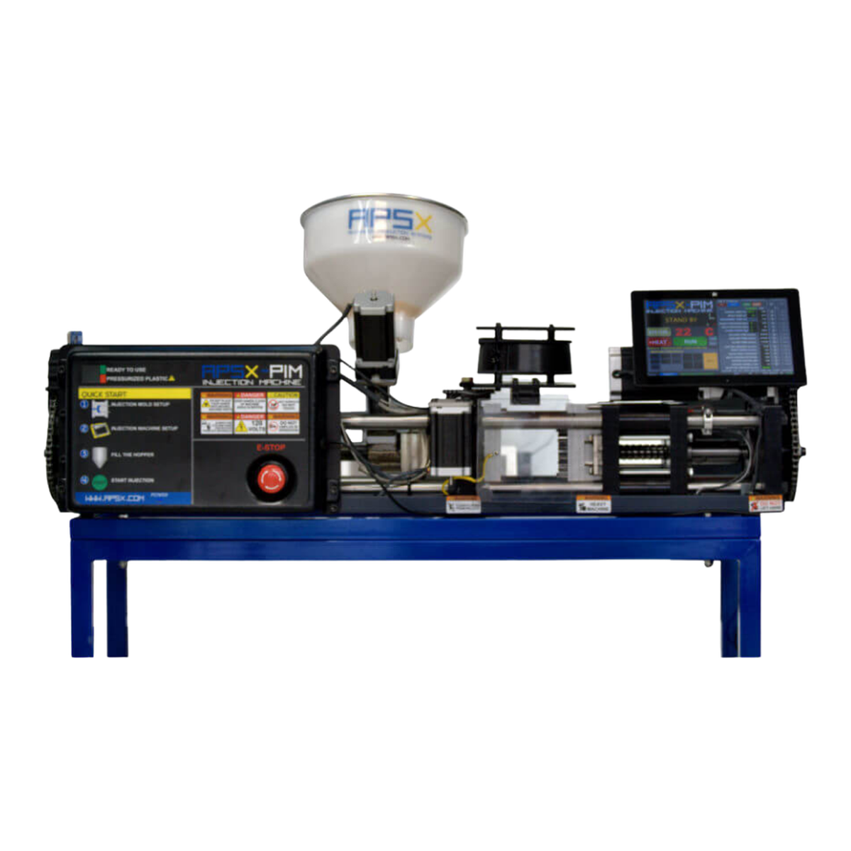 Injetora de bancada APSX PIM para Freeform Injection Molding