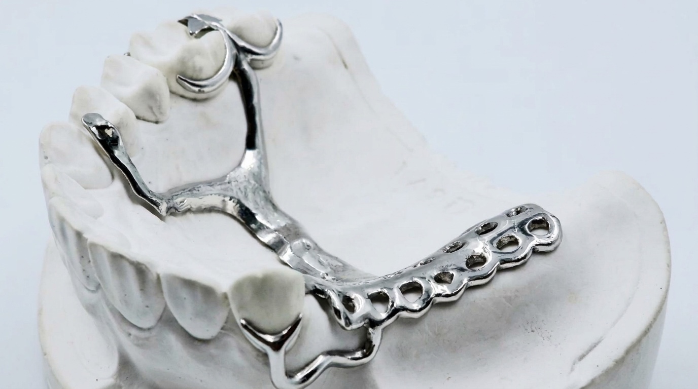 Ponte parcial removível, aplicação de impressão 3D em metal Farsoon