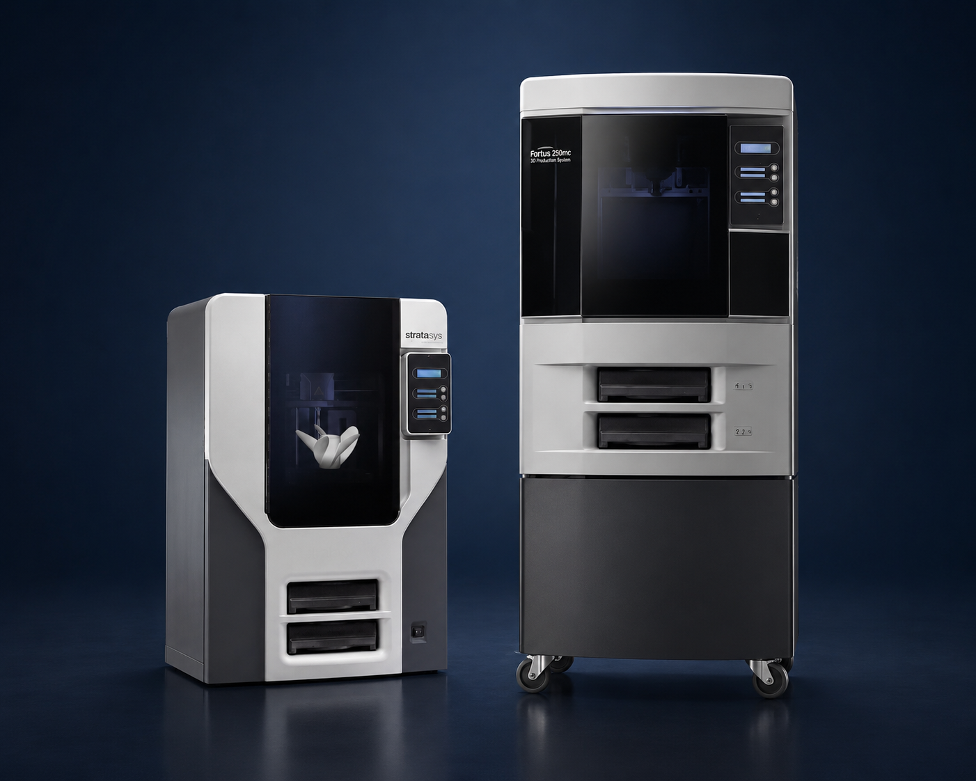 Impressoras 3D Stratasys Dimension e Fortus 250mc