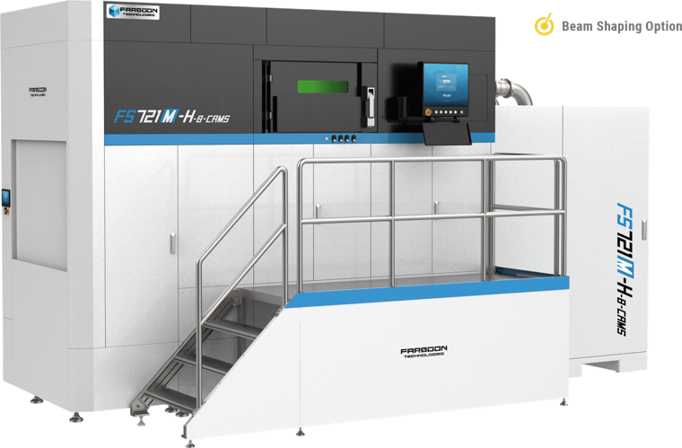 Impressora 3D de metal Farsoon FS721M representada pela Voxel Manufatura